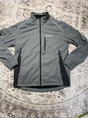 Rossignol Tour Men’s XL Gray Jacket Softshell Lightweight Windbreaker Ski Run